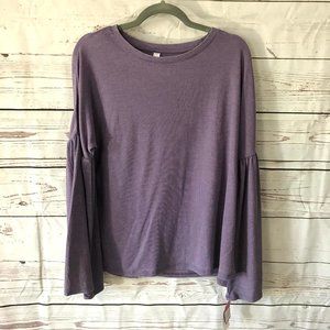 *3/$18*Xhilaration Sleevewear Long Wide Arm Top